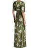 SACHIN BABI Women's Mae Floral Satin Gown - 5