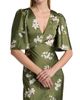 SACHIN BABI Women's Mae Floral Satin Gown - 6