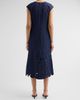 SACHIN BABI Women's Sabette Guipure Lace-Hem Denim Shift Dress - 3