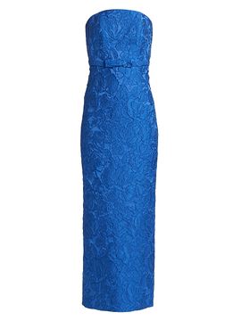 SACHIN BABI Women's Sophia Lace Strapless Gown