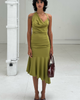 SAEMDI SAEMDI Ana Asymmetric Halterneck Dress - 2