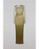 SAEMDI SAEMDI Arla Gradient Mesh Dress - 1