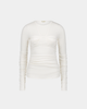 SAEMDI SAEMDI Blanche Fitted Jersey Bra Top - 1