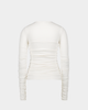 SAEMDI SAEMDI Blanche Fitted Jersey Bra Top - 2
