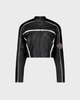 SAEMDI SAEMDI Calix Faux Leather Biker Jacket - 1