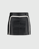 SAEMDI SAEMDI Calix Faux Leather Mini Biker Skirt - 1