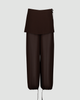 SAEMDI SAEMDI Elia Layered Skirt Trousers - 1