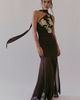SAEMDI Saemdi Embroidered One Shoulder Dress - 1
