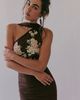 SAEMDI Saemdi Embroidered One Shoulder Dress - 3