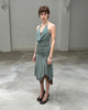 SAEMDI SAEMDI Evi Layered Mesh Midi Dress - 2