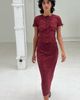 SAEMDI SAEMDI Juno Sheer Lace Pencil Skirt - 3