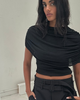 SAEMDI SAEMDI Lea Mesh Cape Top - 2
