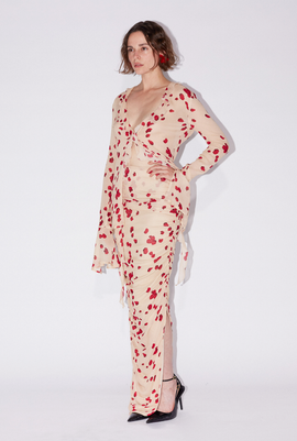 SAEMDI SAEMDI Lykke Printed Chiffon Skirt