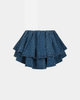 SAEMDI SAEMDI Mari Layered Denim Mini Skirt - 1