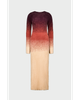 SAEMDI SAEMDI Mira Gradient Fuzzy Knit Dress - 1