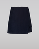 SAEMDI SAEMDI Navy Pinstripe Skirt  - 1