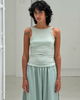 SAEMDI SAEMDI Oli Mesh Trim Tank Top - 4