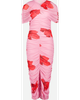 SAEMDI SAEMDI Poppy Floral Mesh Cape Dress - 1