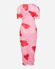 SAEMDI SAEMDI Poppy Floral Mesh Cape Dress - 2