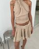 SAEMDI SAEMDI Sahara Asymmetric Mini Skirt - 3