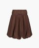 SAEMDI SAEMDI Tatum Belted Bubble Hem Skirt - 1