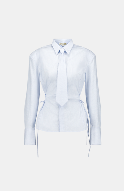 SAEMDI SAEMDI Thia Stripe Button Up Shirt