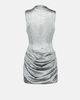 SAEMDI SAEMDI Tulip Crinkled Satin Dress - 2