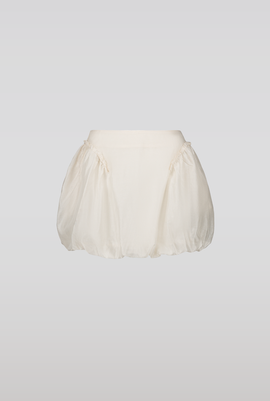 SAEMDI SAEMDI Una Bubble Mini Skirt