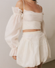 SAEMDI SAEMDI Una Bubble Mini Skirt - 4