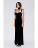 SAEMDI SAEMDI Vera Velvet Bra Dress - 1