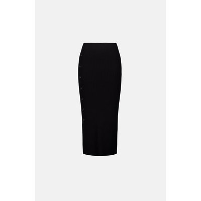 SAEMDI SAEMDI Vivi Rib Knit Midi Skirt