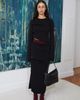 SAEMDI SAEMDI Vivi Rib Knit Midi Skirt - 3