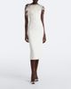 Safiyaa Safiyaa Aerine crÃªpe midi dress - 2
