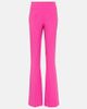 Safiyaa Safiyaa Alexa high-rise flared crêpe pants - 1