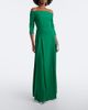 Safiyaa Safiyaa Amadora off-shoulder crÃªpe gown - 2