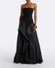 Safiyaa Safiyaa Anneline ruffled strapless gown - 2