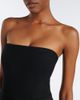 Safiyaa Safiyaa Anneline ruffled strapless gown - 3