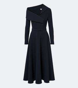Safiyaa Safiyaa Asymmetric crêpe cocktail dress