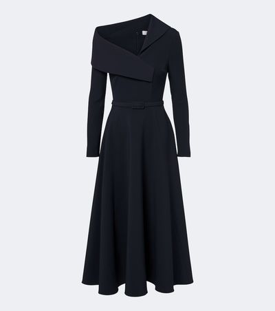 Safiyaa Safiyaa Asymmetric crêpe cocktail dress