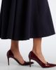 Safiyaa Safiyaa Asymmetric crêpe cocktail dress - 5