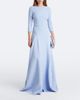 Safiyaa Safiyaa Emilia crêpe gown - 2