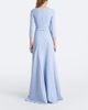 Safiyaa Safiyaa Emilia crêpe gown - 6