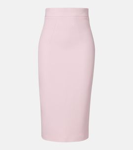 Safiyaa Safiyaa Hokuku crêpe pencil skirt