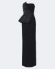 Safiyaa Safiyaa Kasia draped crêpe gown - 1
