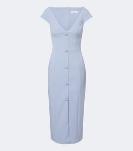 Safiyaa Safiyaa Klea crêpe cocktail dress