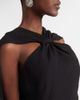 Safiyaa Safiyaa Lilien caped crepe gown - 4