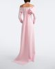 Safiyaa Safiyaa Lunelle off-shoulder crêpe gown - 6
