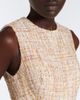 Safiyaa Safiyaa Maisie embellished tweed midi dress - 3