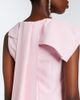 Safiyaa Safiyaa Mallory crêpe gown - 5