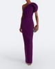 Safiyaa Safiyaa Millie belted crêpe gown - 2